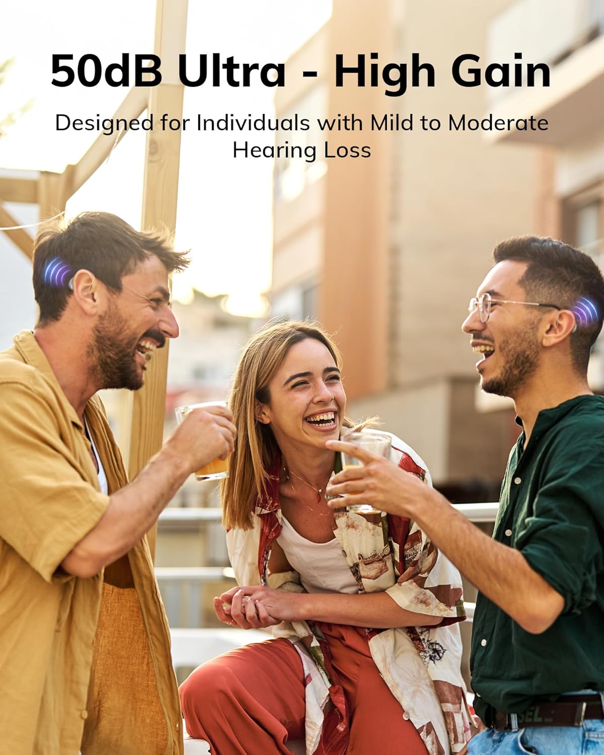 ELEHEAR-Beyond Pro Hearing Aids, Bluetooth OTC Hearing Aids for Seniors and Adults, Premium Sound Algorithm with VocClear 2.0, 30% Clearer Speech, Music Mode & Enhanced App, Bluetooth Streaming