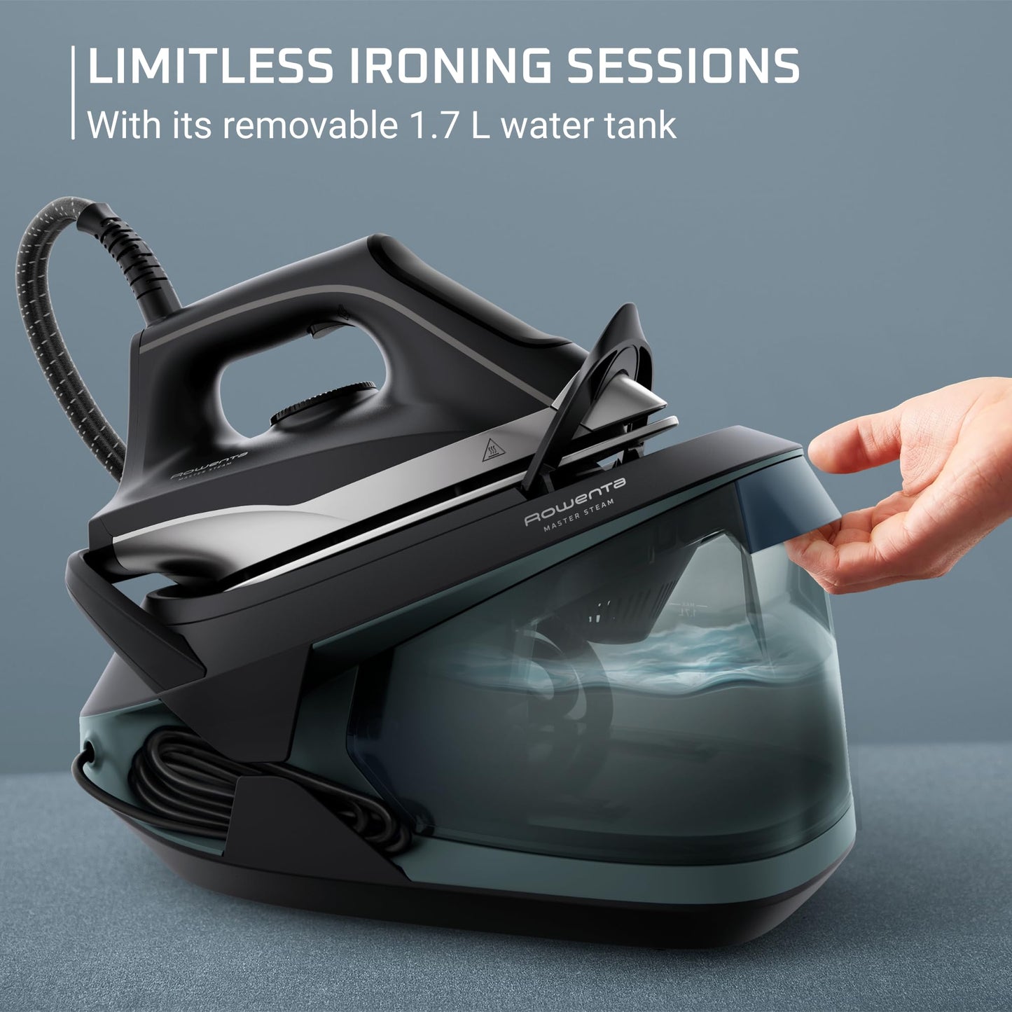 ROWENTA Iron Steamer for Clothes - Professional Steam Iron