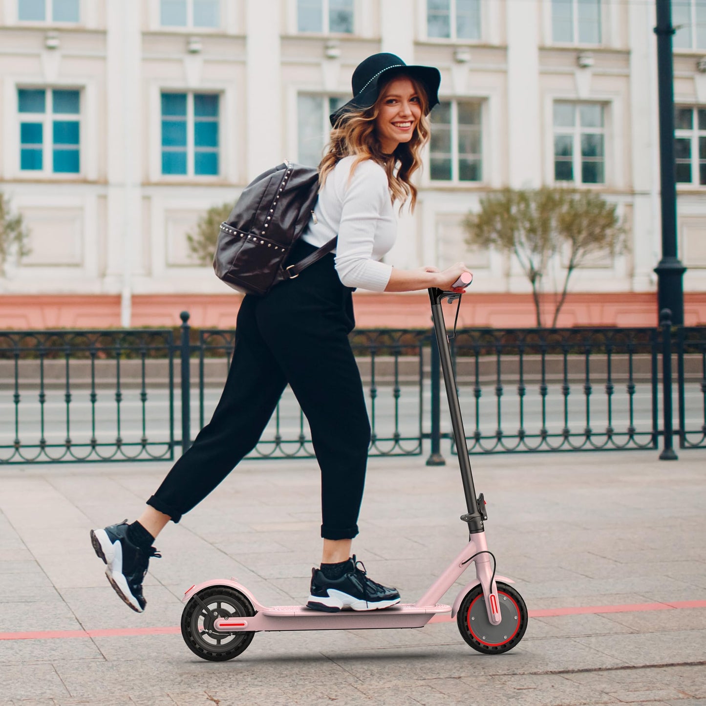 ROINSIDE Electric Scooter - Long-Range, 350W/500W Motor