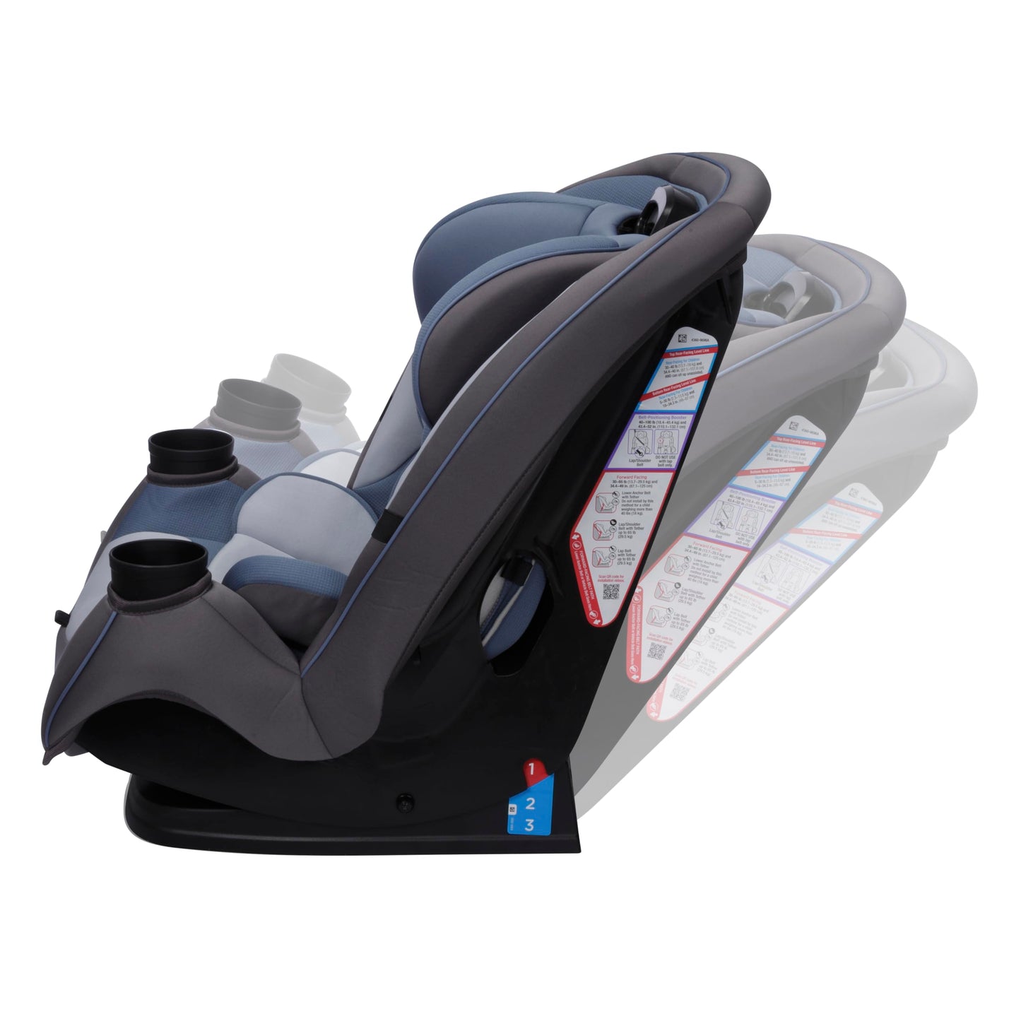 SAFETY 1ST Grow and Go All-in-One Slim Car Seat - Alaskan Blue