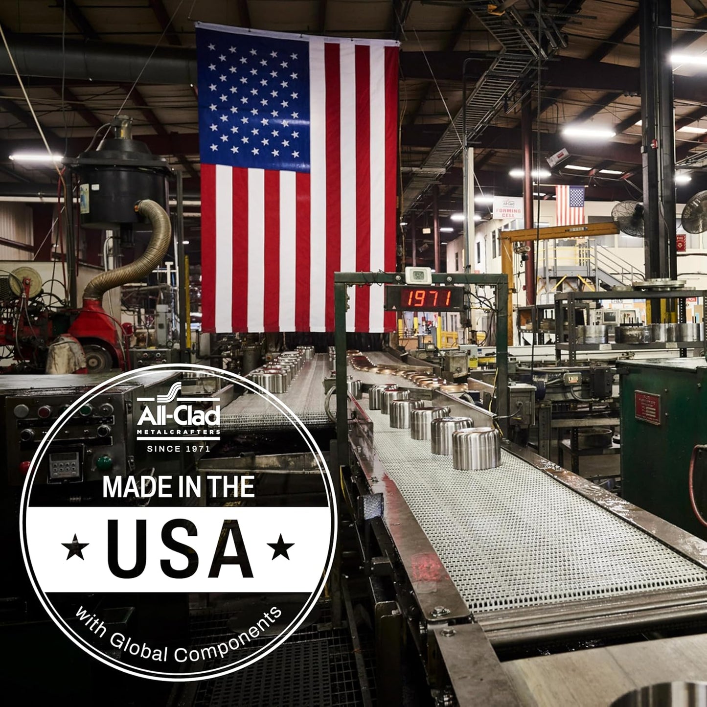 All-Clad D5® Stainless Steel Core 10 Piece Cookware Set- Made in USA- The Upgrade for Supremely Even Heat- Includes Frying Pans, Saucepan, Sautépan, Stockpot -Oven Safe & Induction Compatible