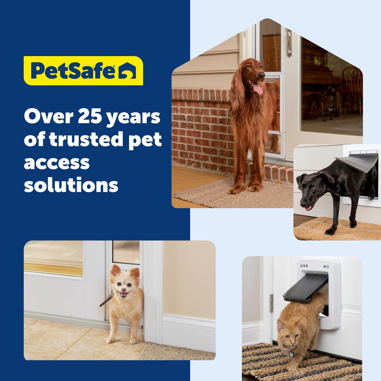 PETSAFE Sliding Glass Pet Door - No-Cut DIY Install for Renters