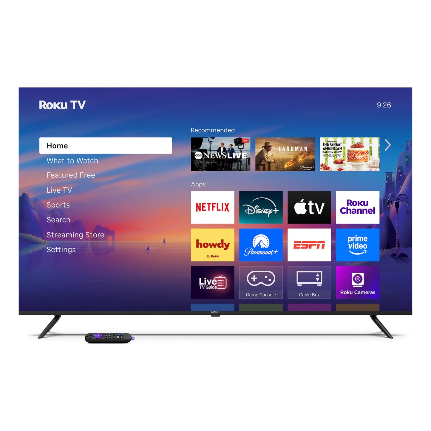 ROKU Smart TV 65-Inch 4K HDR with Enhanced Voice Remote