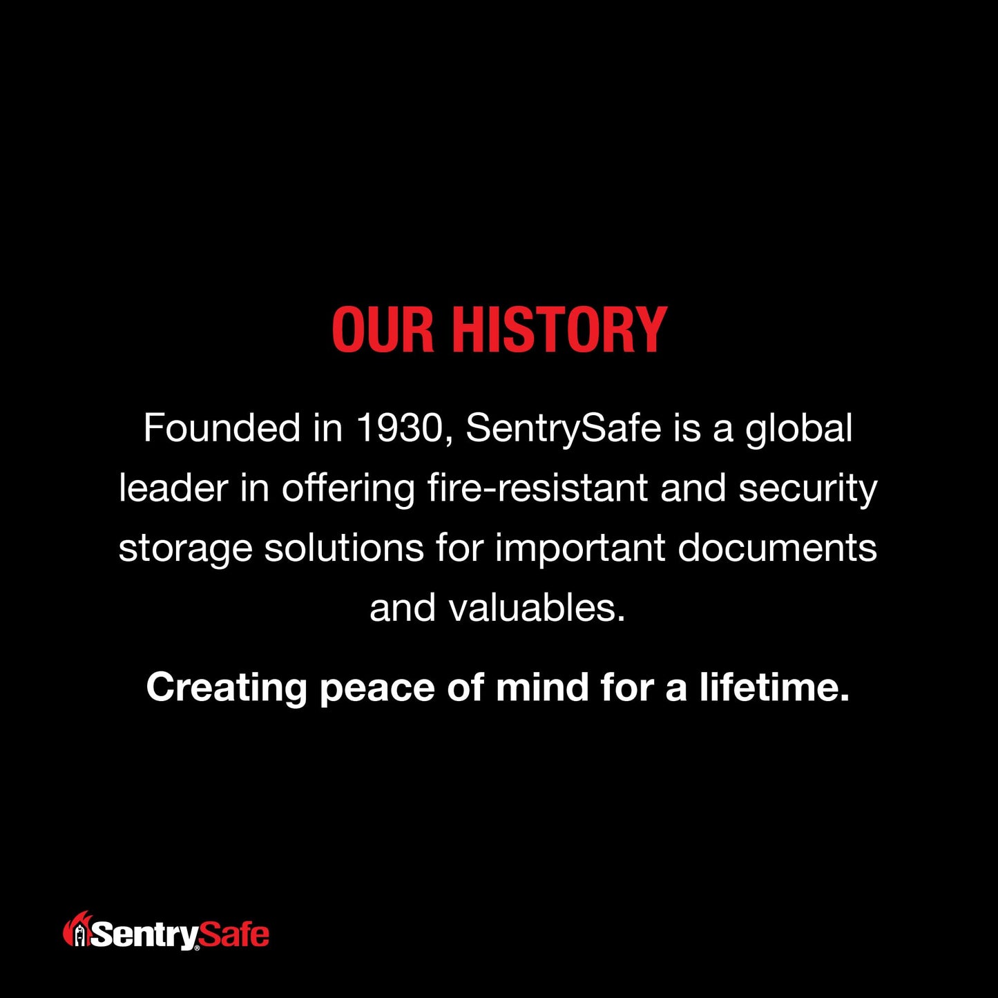 SENTRYSAFE Digital Safe Box - Waterproof & Fireproof Alloy Steel