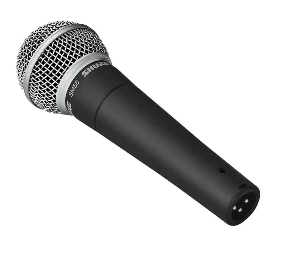 SHURE SM58-LC Dynamic Vocal Microphone - Professional XLR Mic