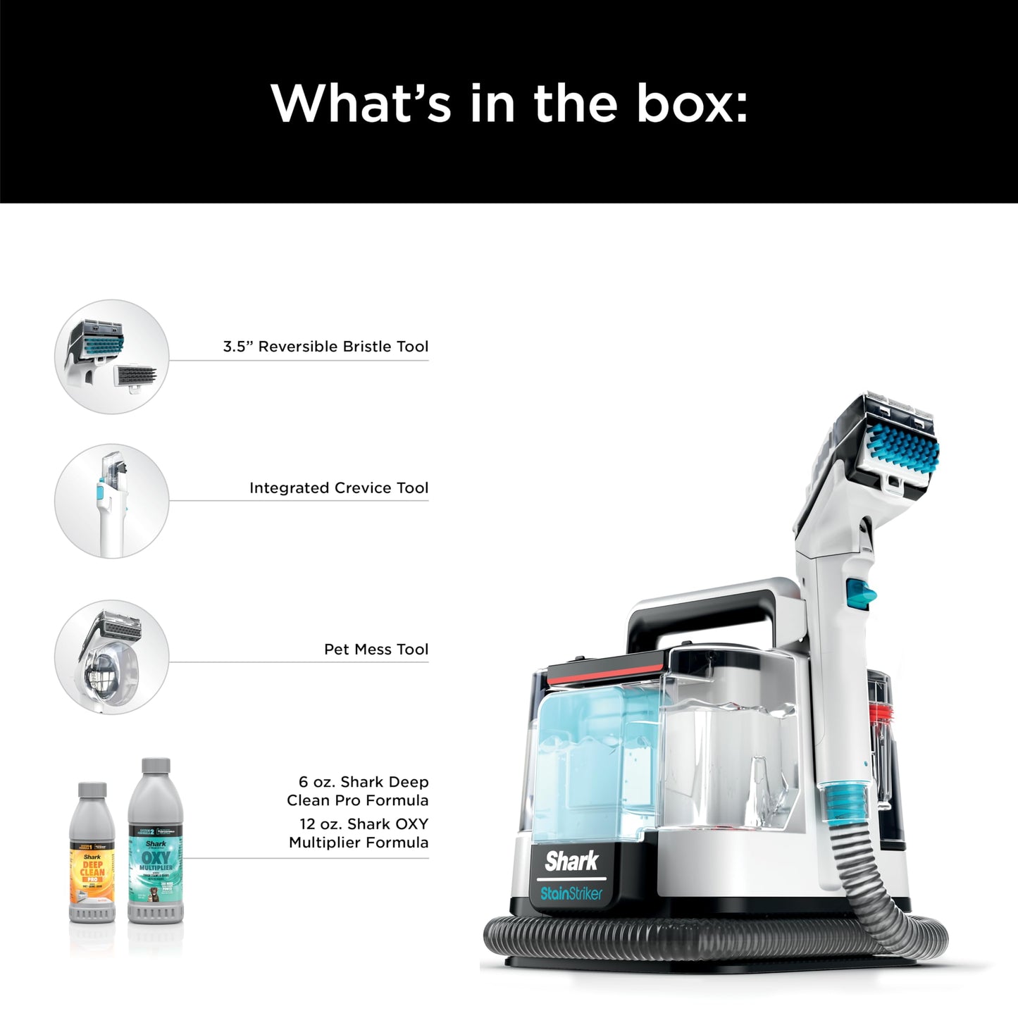 SHARK StainStriker Portable Carpet & Upholstery Cleaner