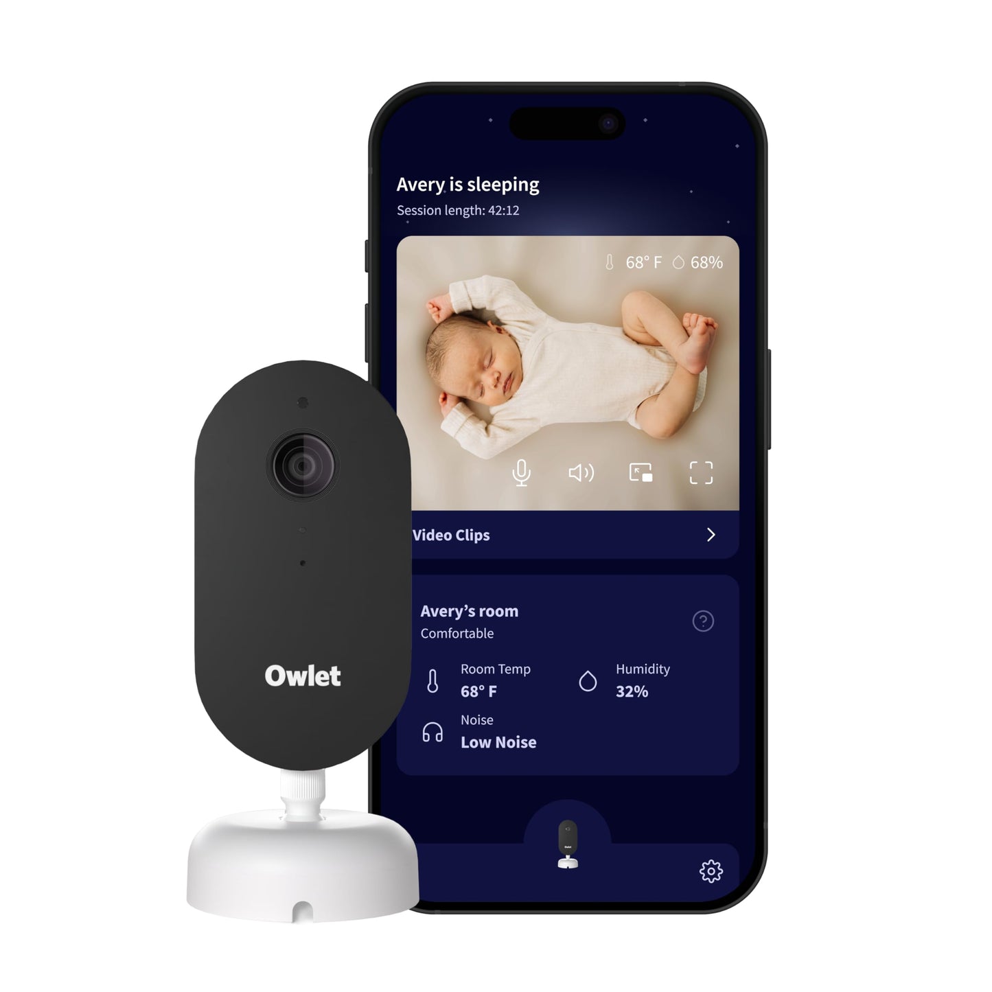 OWLET Dream Sight Gen 3 Smart Baby Monitor | 2K HD Camera
