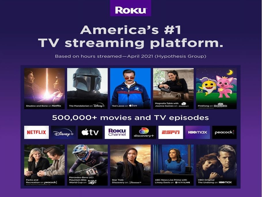 Roku onn Smart Soundbar with Built-in 4K Streaming Media Player