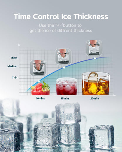 EUHOMY Commercial Ice Maker Machine 400Lbs/24H,ETL Approval, Industrial Ice Machine, 250Lbs Storage, Ice Ready in 11-20min, Stainless Steel Ice Maker for Bar/Cafe/Restaurant/Business