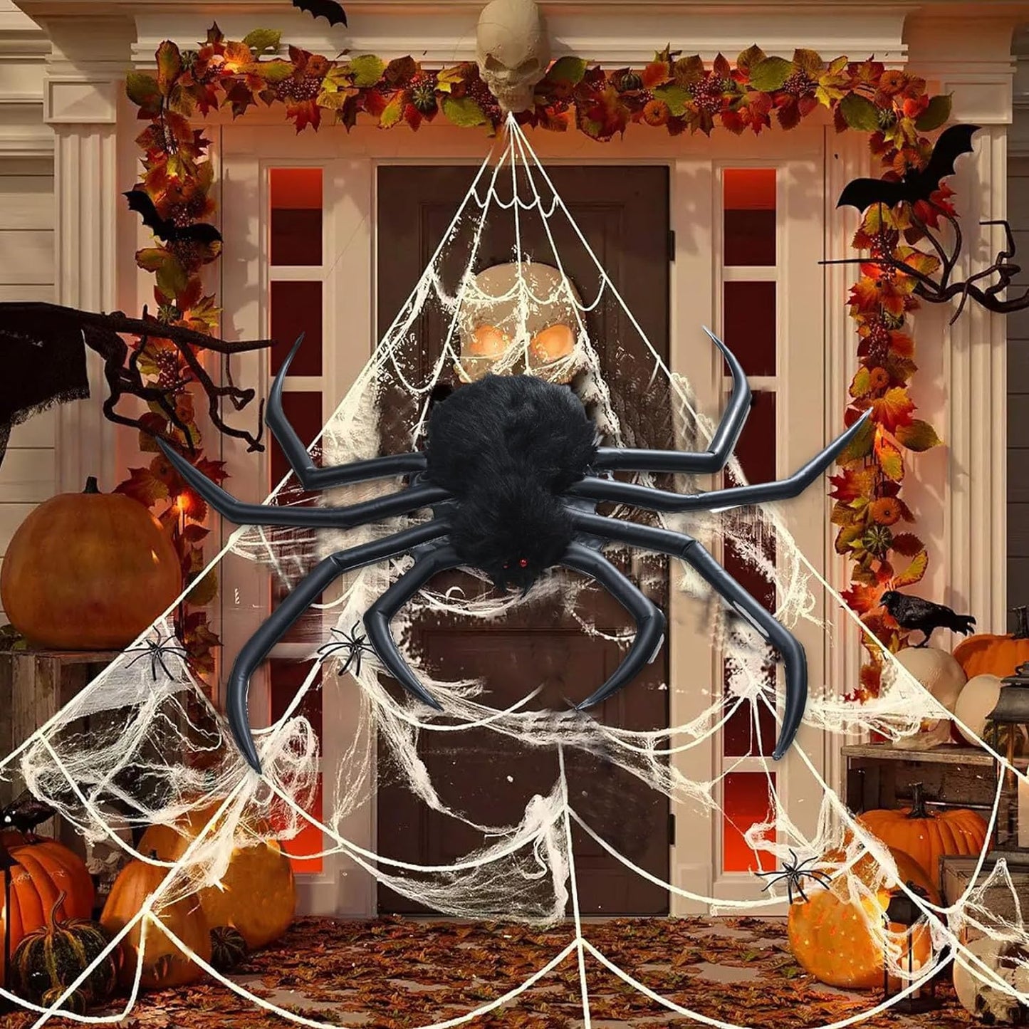 Halloween inflatable spider