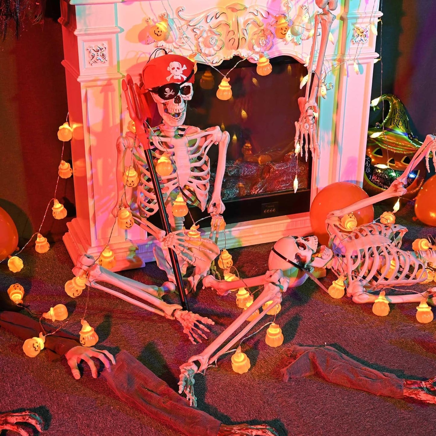 Halloween decoration skull skull