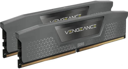 CORSAIR Vengeance DDR5 RAM 32GB (2x16GB) Up to 6400MHz CL36-48-48-104 1.35V AMD EXPO Intel XMP 3.0 Desktop Computer Memory – Gray (CMK32GX5M2B6400Z36)