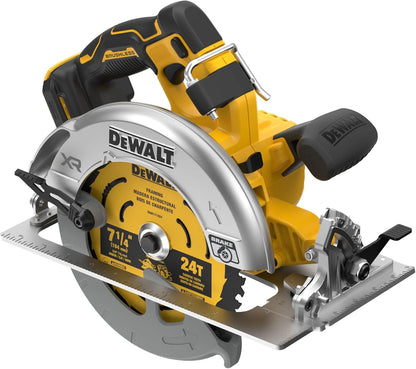DEWALT 20V MAX XR Brushless Cordless 7-1/4 in. Circular Saw, Tool Only (DCS590B)