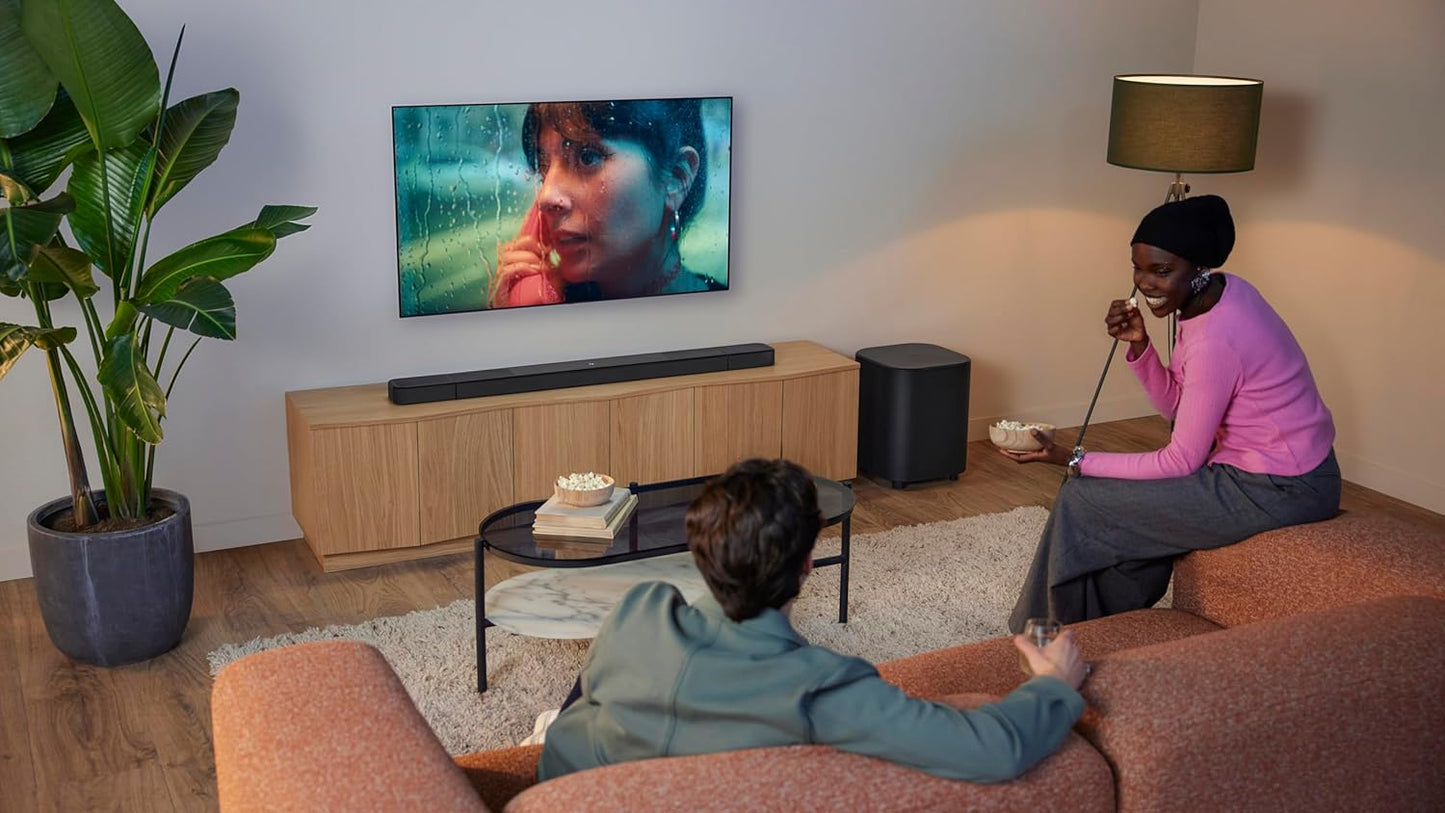 JBL Bar 1300XMK2-11.1.4 Channel soundbar System with Detachable Surround Speakers & Dolby Atmos & DTS:X, 1570W max Output Power & a 12" Wireless subwoofer (Black)