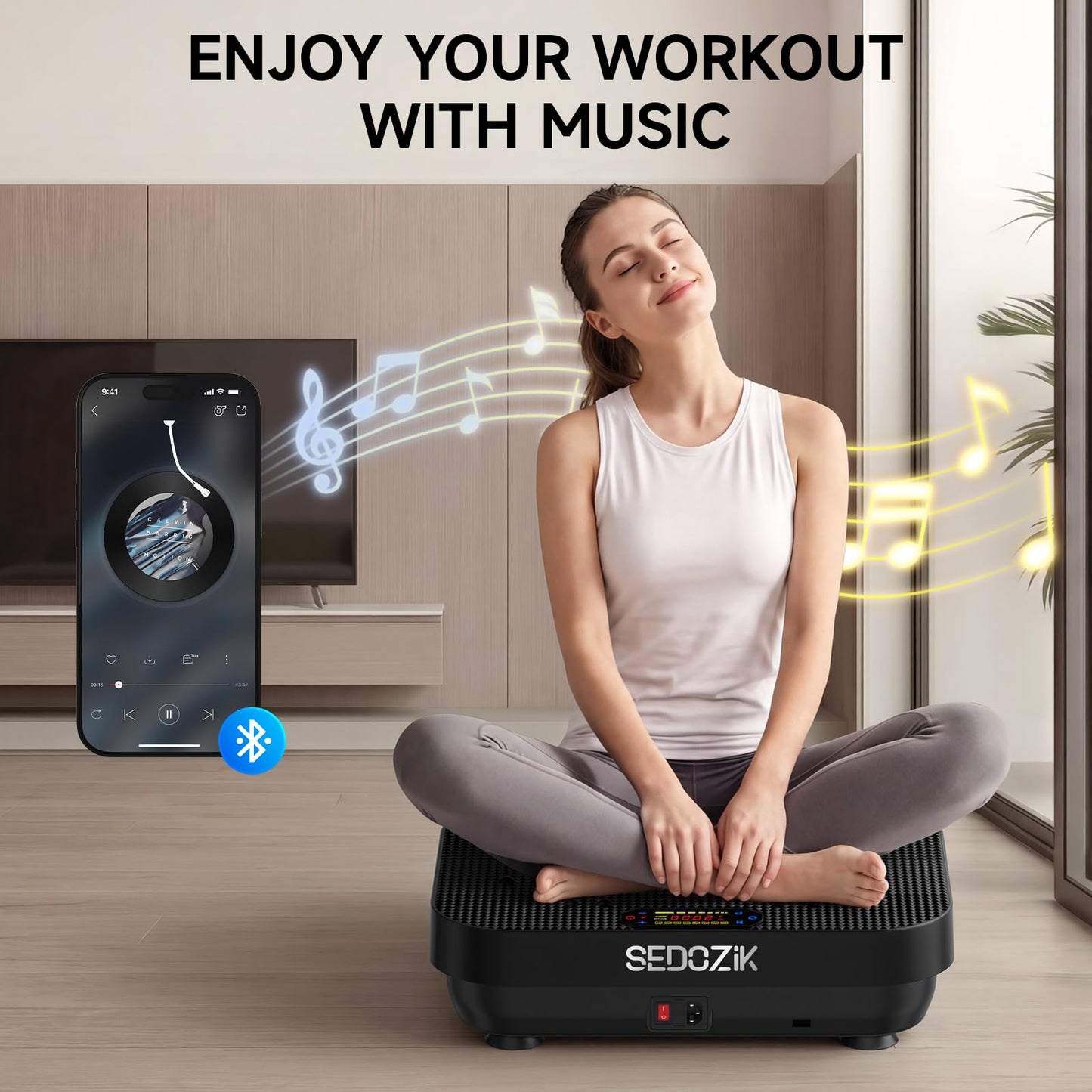 SEDOZIK Vibration Plate Exercise Machine for Weight Loss
