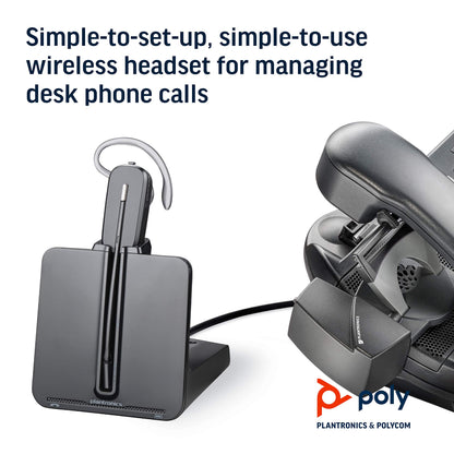 PLANTRONICS CS540 Wireless DECT Headset - Mono, Noise Cancelling