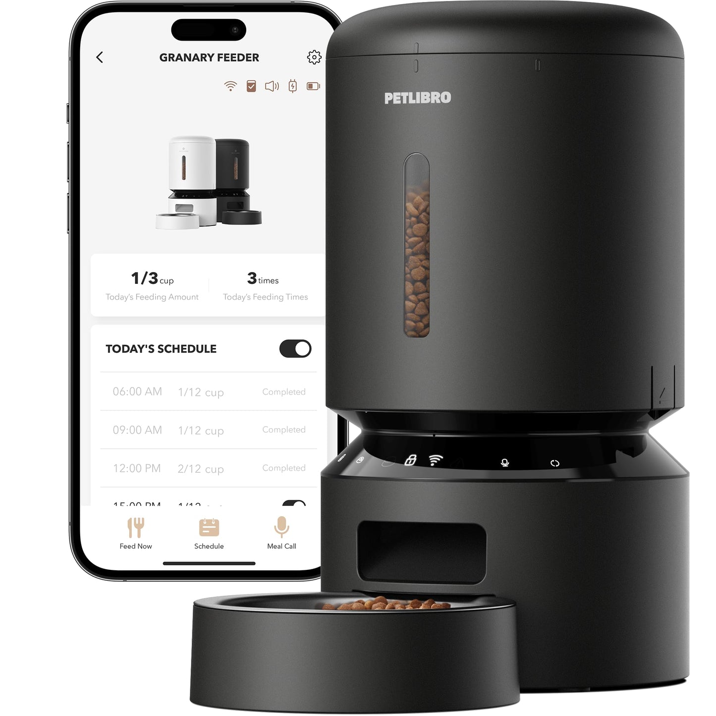 PETLIBRO Automatic Cat Feeder with 5G WiFi and Timer