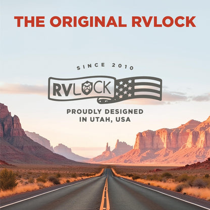RVLOCK Compact RV Lock Keyless Entry with Remote Security