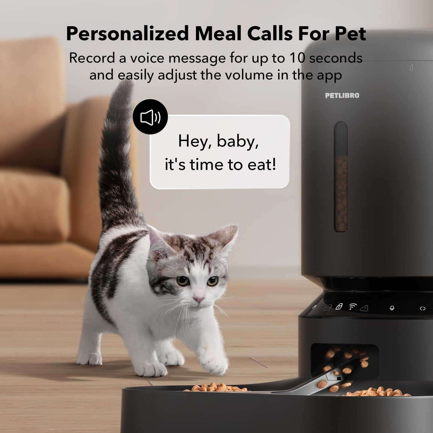 PETLIBRO Automatic Cat Feeder for 2 Cats - WiFi Pet Dispenser
