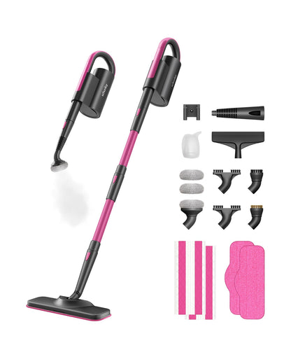 SCHENLEY 19-in-1 Steam Mop with Detachable Handheld Steamer