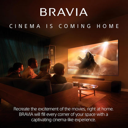 Sony BRAVIA Theater System 6, 5.1ch Home Theater System soundbar with subwoofer and Rear Speakers, Surround Sound by Dolby Atmos/DTS:X Compatible HT-S60