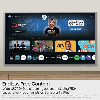 Samsung 50-Inch Class Crystal UHD U8000H Series Samsung Vision AI Smart TV (2026 Model, 50U8000H) Crystal Processor 4K, Endless Free Content, Motion Xcelerator, Color Booster, Alexa Built-in
