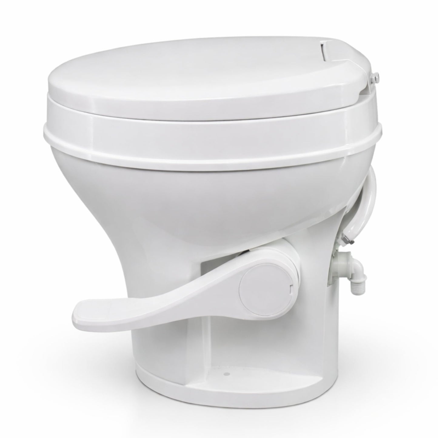 SEAFLO RV Toilet - Residential Height, Gravity Flush, Soft Close
