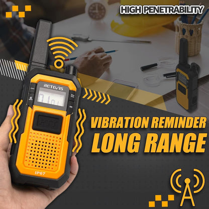 RETEVIS RB48 FRS Walkie Talkies - Long Range & Waterproof