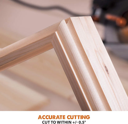 Evolution Power Tools R185CCS 7-1/4" TCT Multi-Material Cutting Circular Saw, 7-1/4", Orange