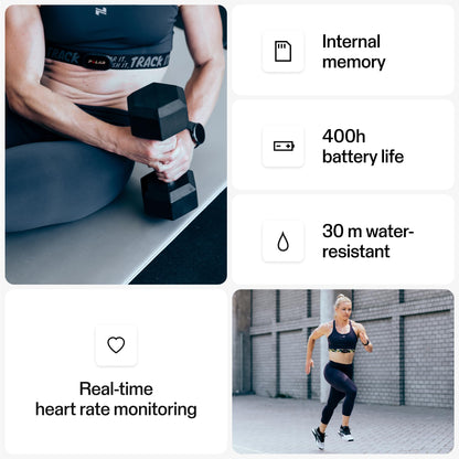 POLAR H10 Heart Rate Monitor Chest Strap - Bluetooth & ANT+