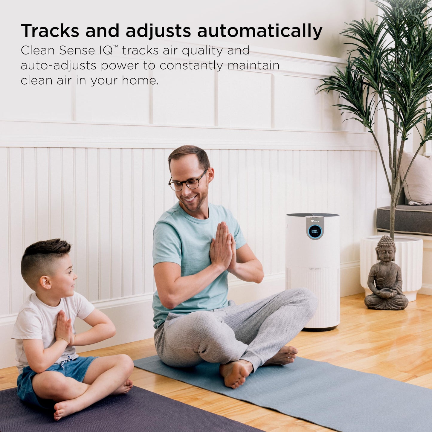 SHARK Air Purifier for Large Rooms with HEPA Filter