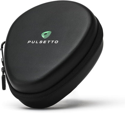 Pulsetto FIT Wellness Wearable + Hardshell Travel Case | for Relaxation, Stress Balance, Focus, and Restful Sleep | Patented Neuro Wearable Sleep Technology for Long-Term Wellness