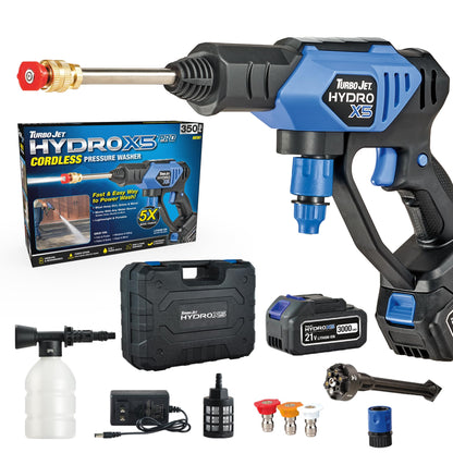 ONTEL Turbo Jet HydroX5 Pro Portable Pressure Washer