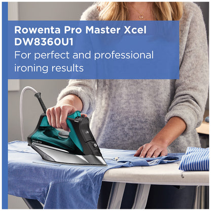 ROWENTA Pro Master Steam Iron with Stainless Steel Soleplate