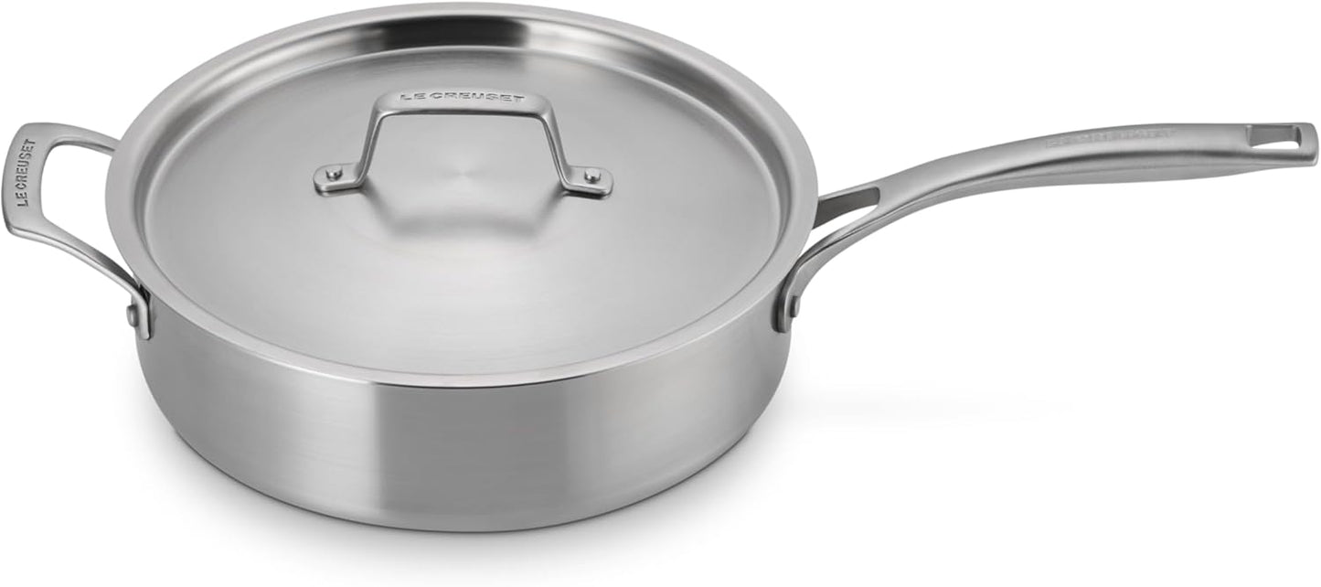 Le Creuset Essential Stainless Steel 13 Piece Cookware Set