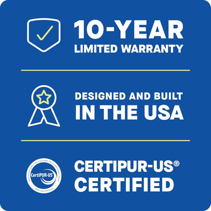 Sealy Dreamlife 12” Foam Mattress-in-a-Box, Queen, SealyComfort Gel Memory Foam, SealySupport Transition Foam, Surface-Guard Technology