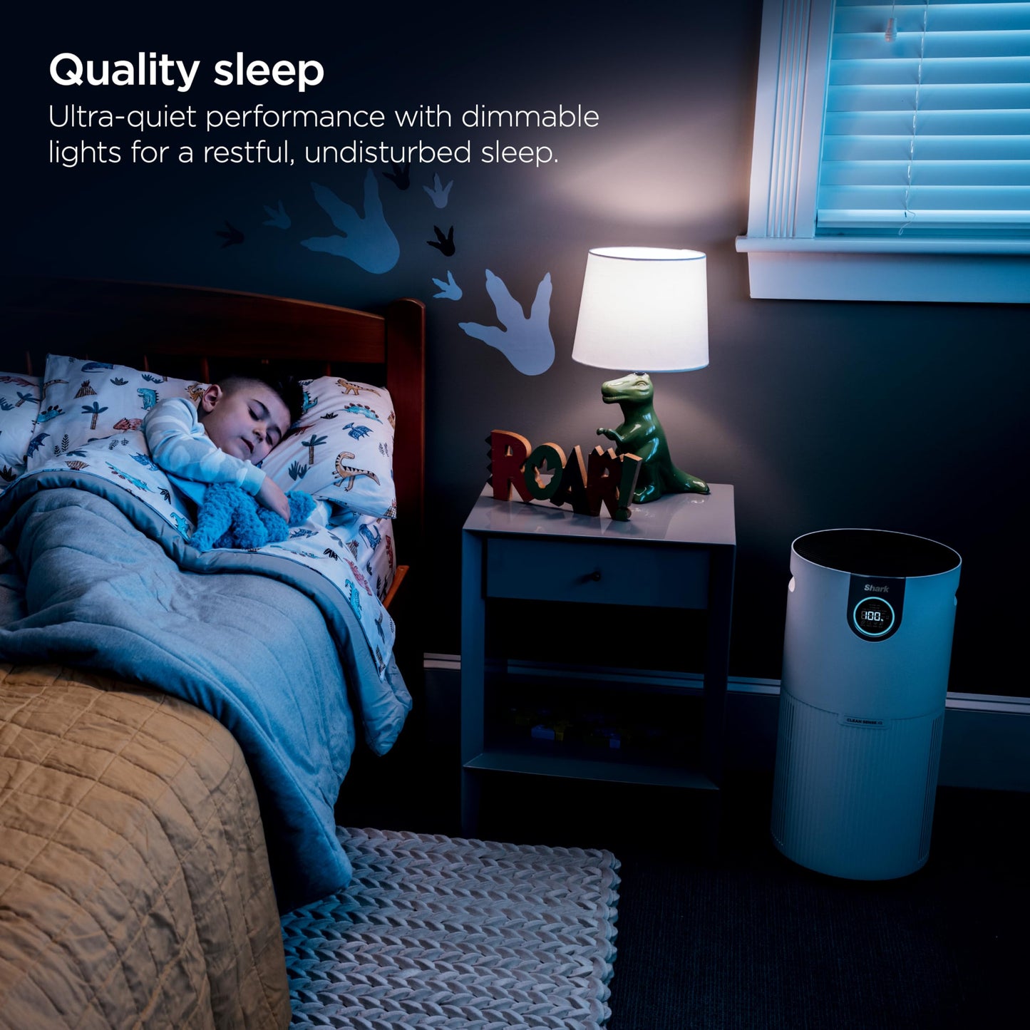 SHARK Air Purifier for Large Rooms with HEPA Filter