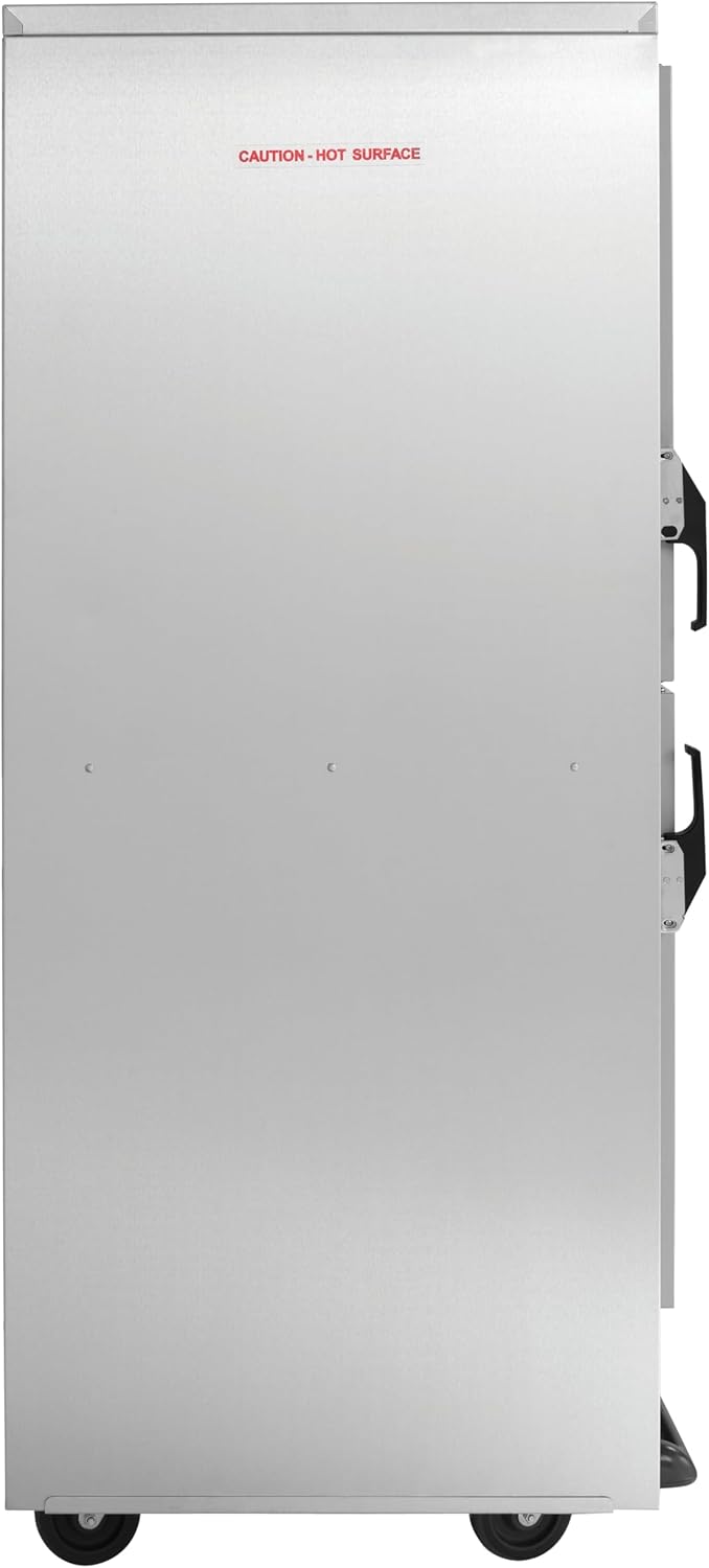 Kratos Premium Full Size Universal Insulated Commercial Holding and Proofing Cabinet, Holds Sheet Pans and Food Pans, Clear Dutch Door, 120V, 2000W (28W-237)