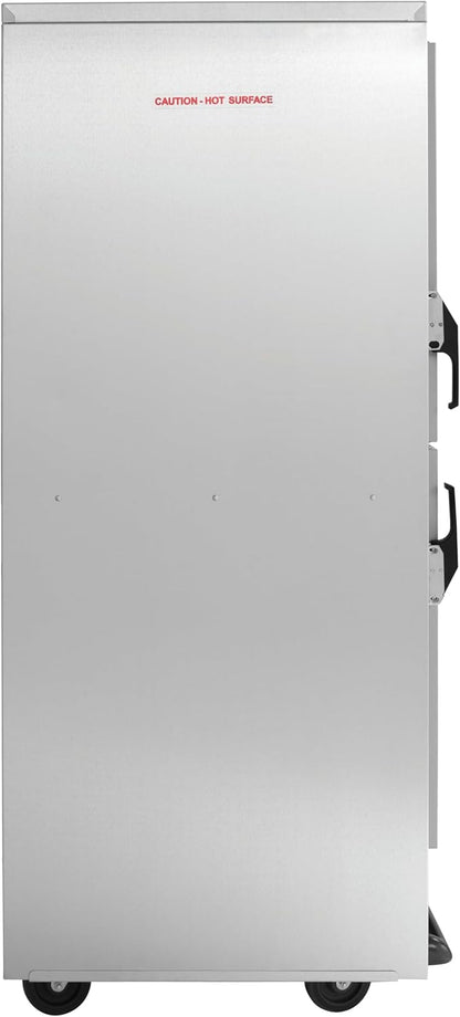 Kratos Premium Full Size Universal Insulated Commercial Holding and Proofing Cabinet, Holds Sheet Pans and Food Pans, Clear Dutch Door, 120V, 2000W (28W-237)