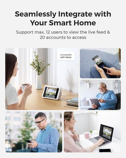 REOLINK 2K Battery Video Doorbell Camera with 150° View