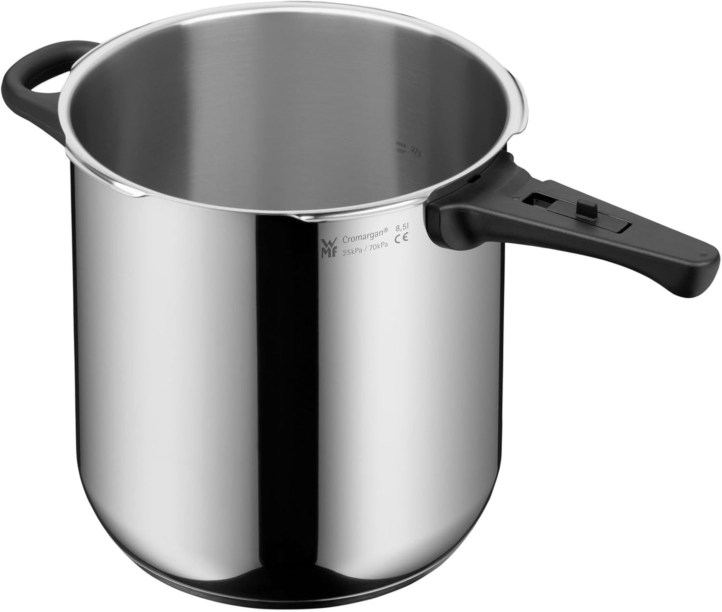 WMF Perfect – Quick Cooker Ø 22 cm Diameter of 8 Litres and a Medium, Cromargan Stainless Steel for Induction