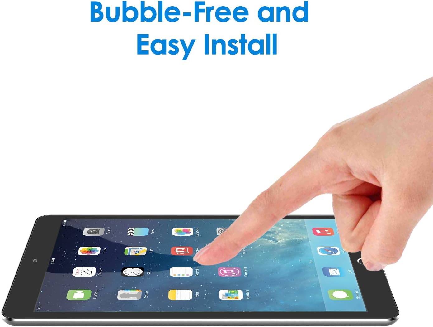 JETech Screen Protector for iPad (9.7-Inch, 2018/2017 Model, 6th/5th Generation), iPad Air 1, iPad Air 2, iPad Pro 9.7-Inch, Tempered Glass Film
