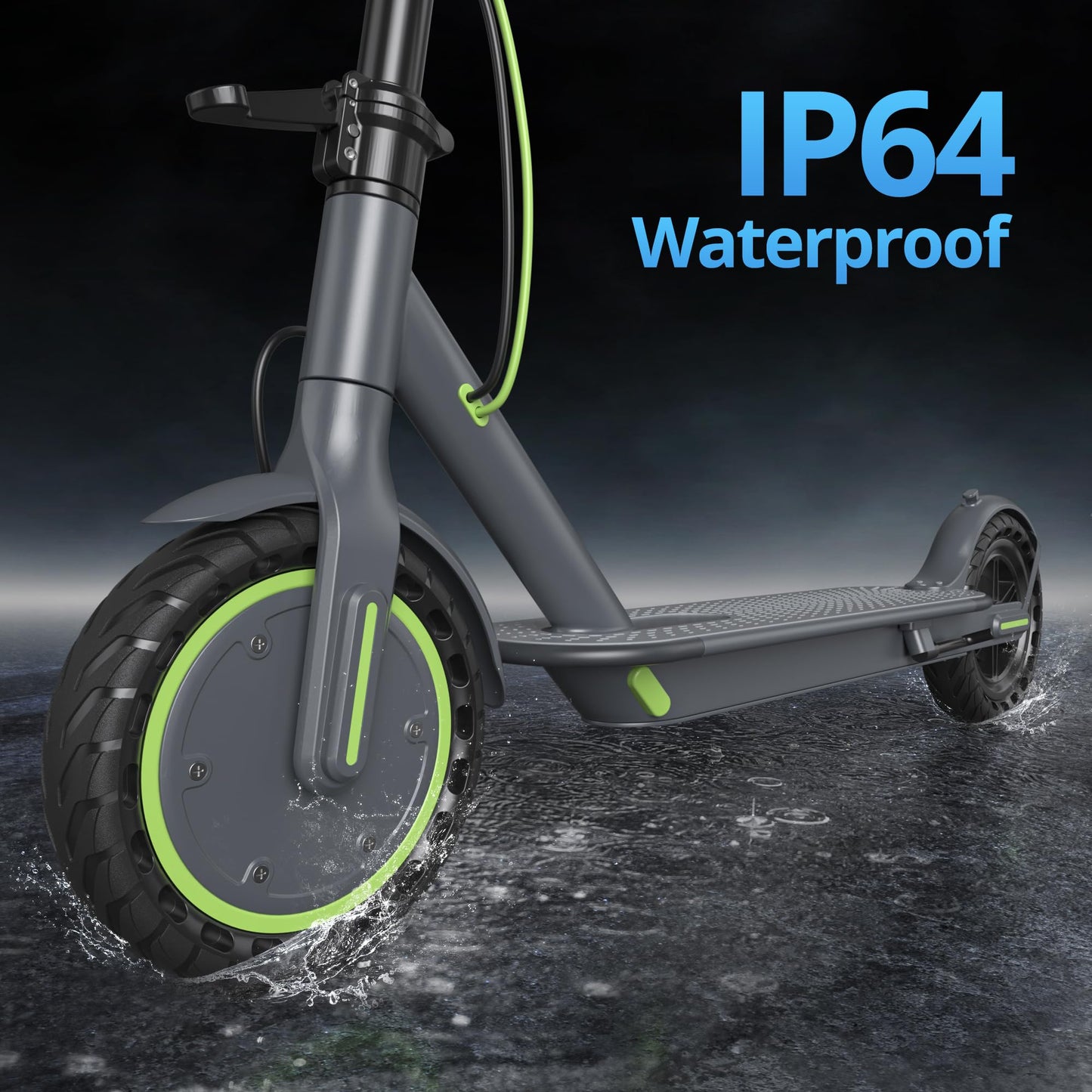 ROINSIDE Electric Scooter - Long-Range, Fast, Foldable Escooter