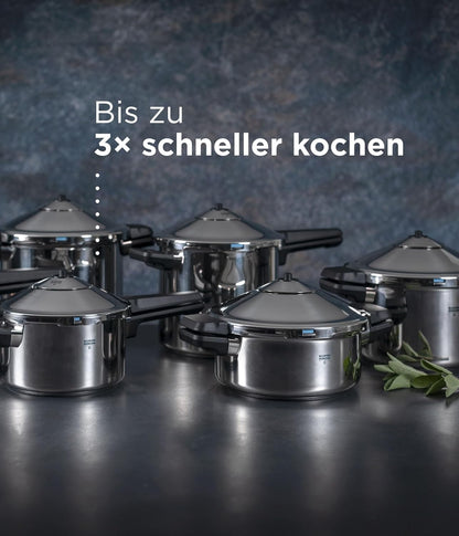 Kuhn Rikon Hotel Pressure Braiser, 5-qt, Stainless