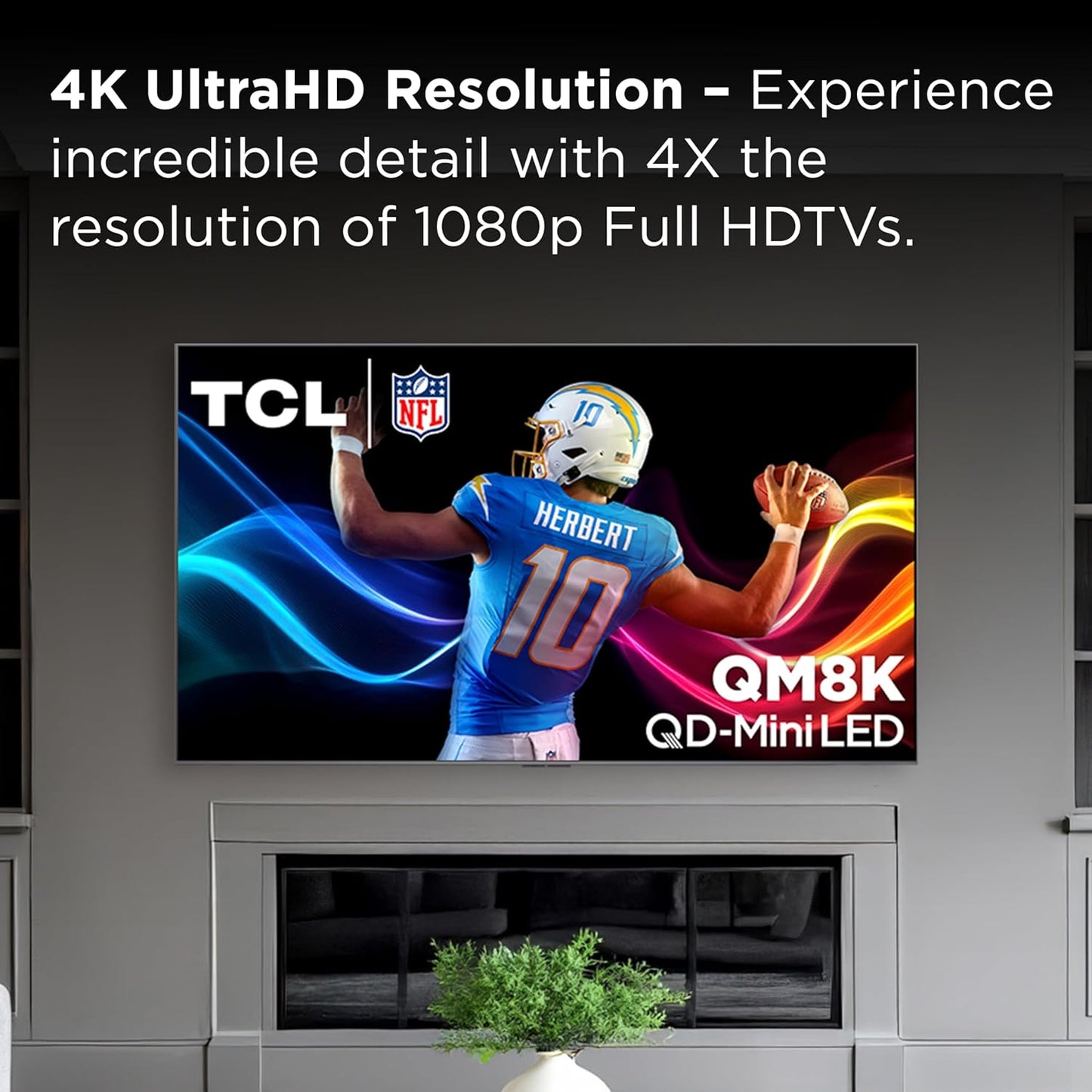 TCL 75 Inch Class QM8K Series | Mini LED QLED 4K HDR | 75QM8K, 2025 Model | 120HZ-144HZ Anti Reflective Wide Angle Screen Smart Google TV Dolby Atmos | Voice Remote Alexa Gaming Streaming Television