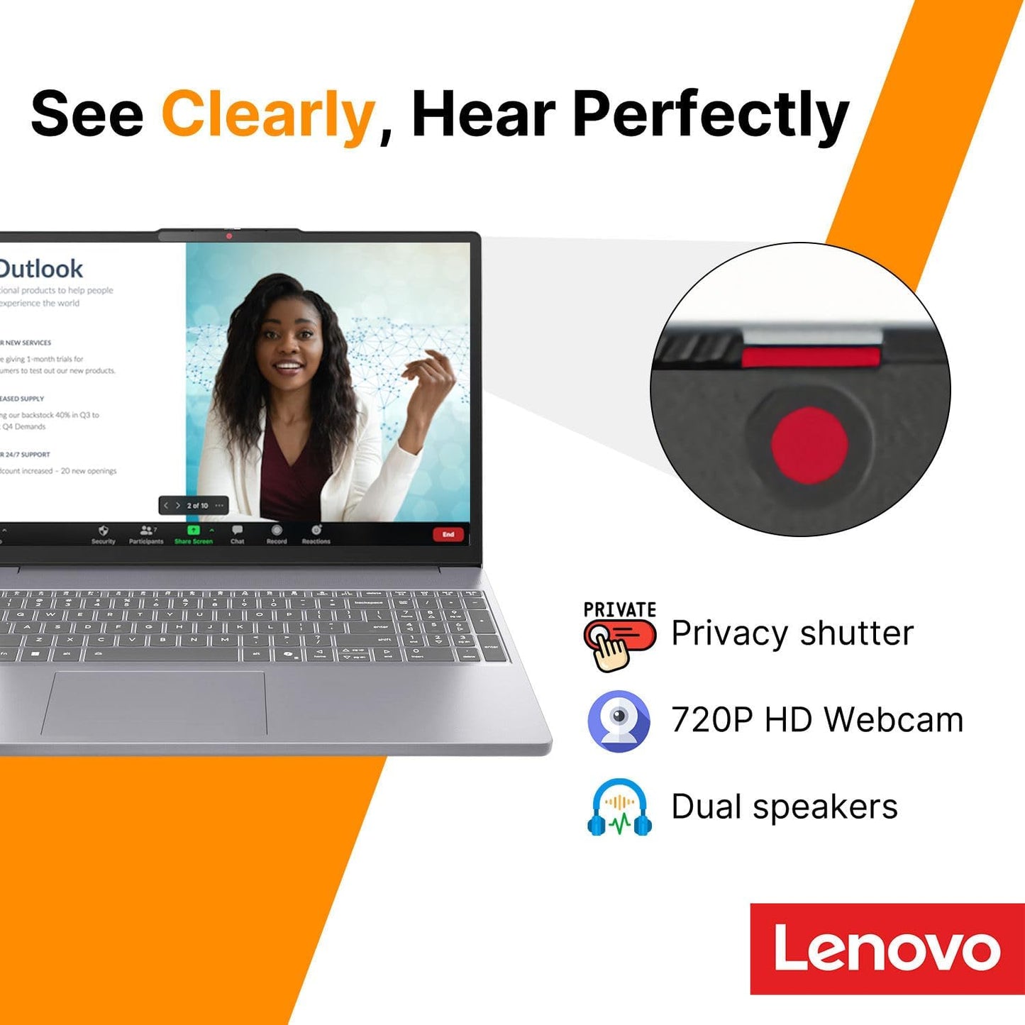 Lenovo IdeaPad Business Laptop • 15.3" FHD+ Display • Intel 10-Core i7-13620H • 16GB DDR5 RAM • 512GB PCIe SSD • Copilot AI • WiFi 6 & Bluetooth 5.2 • Win 11 • 2026 Edition AI PC for Work & Study