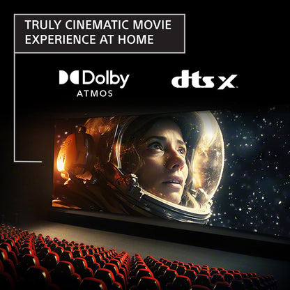 Sony BRAVIA Theater System 6, 5.1ch Home Theater System soundbar with subwoofer and Rear Speakers, Surround Sound by Dolby Atmos/DTS:X Compatible HT-S60