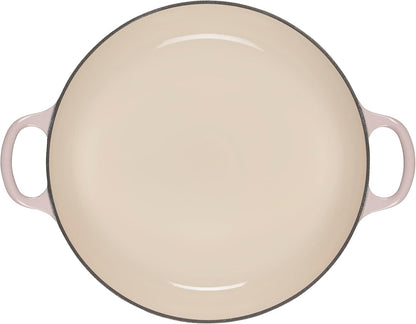 Le Creuset Signature Enameled Cast Iron Petal Braiser, 2.25qt., Shell Pink