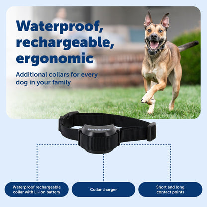PETSAFE Stay & Play Wireless Fence Receiver Collar - Waterproof