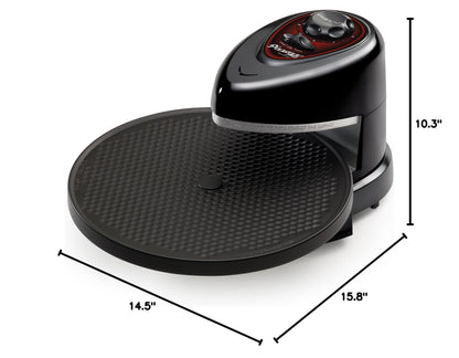 PRESTO Pizzazz Plus Rotating Oven - Black Model 03430